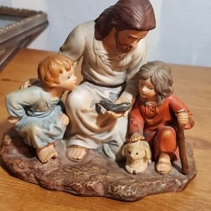 Homco The Fisherman Porcelain Figurine 1983